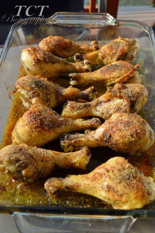 Herb & Garlic Chicken Drumstick Recipe Dishing Delish