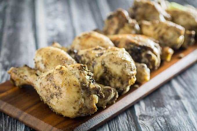 garlic herb chicken drumsticks