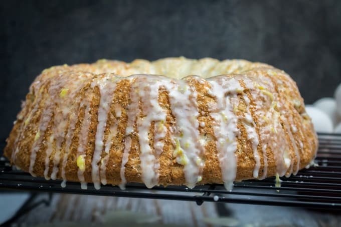 Mini Lemon Poppy Seed Bundt Cakes - Oh Sweet Basil