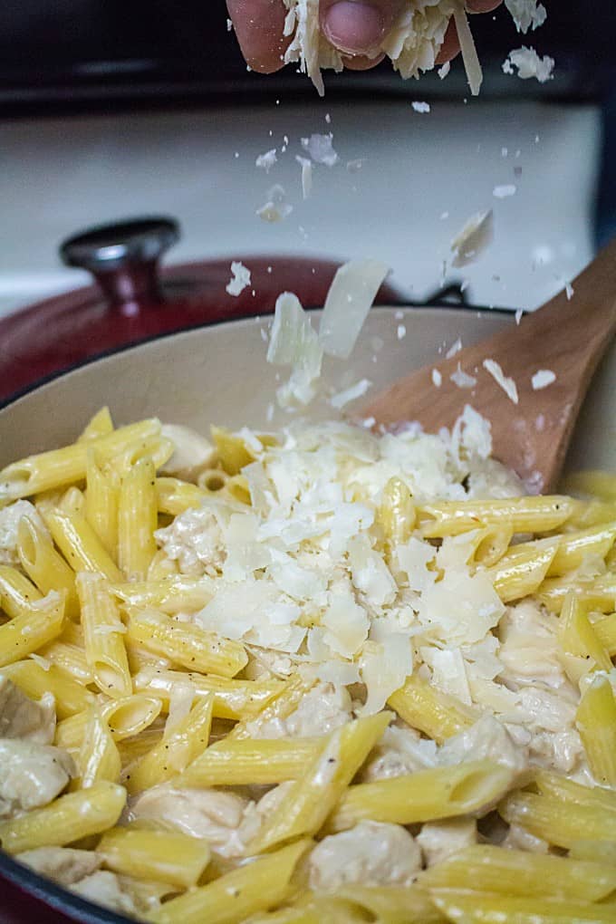 One Pot Easy Chicken Alfredo Recipe 