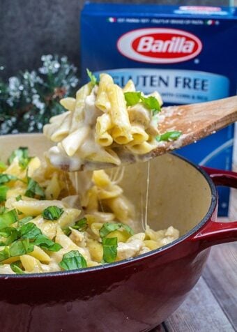 One Pot Easy Chicken Alfredo