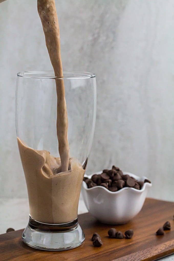 Chocolate Chip Mocha Breakfast Smoothie