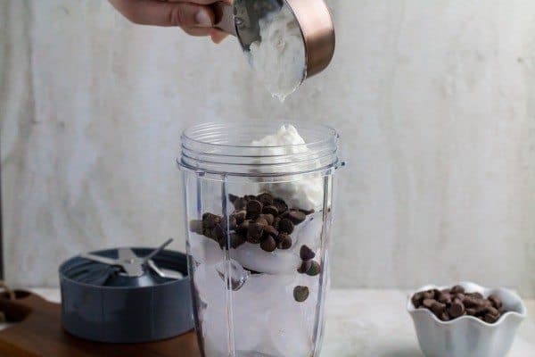 Chocolate Chip Mocha Breakfast Smoothie