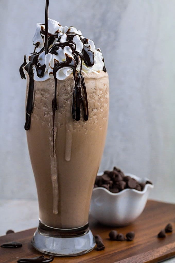 Chocolate Chip Mocha Breakfast Smoothie