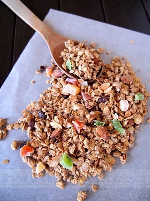homemade gluten free granola