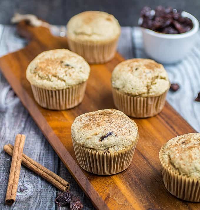 gluten free cherry muffins 