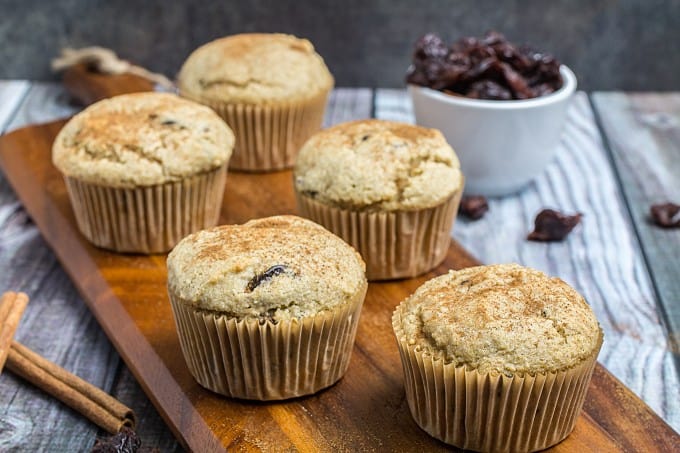 gluten free cherry muffins 