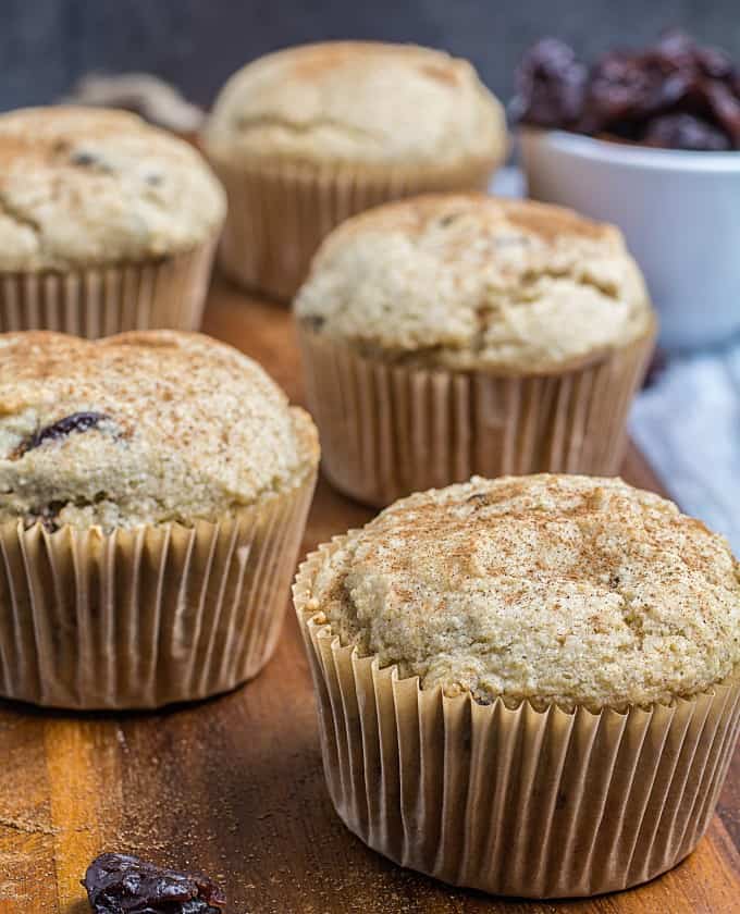 gluten free cherry muffins 