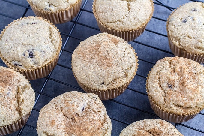 gluten free cherry muffins 