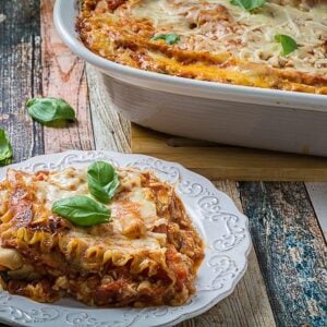 gluten free vegetable lasagna