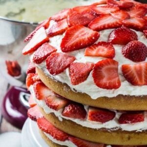 Gluten Free Strawberry Cake