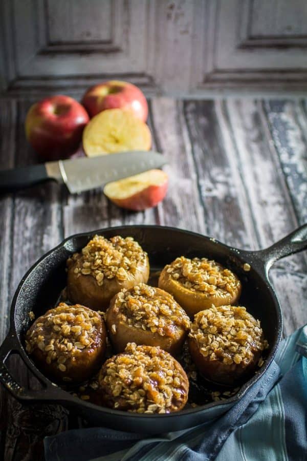 Cinnamon Baked Apples • Dishing Delish