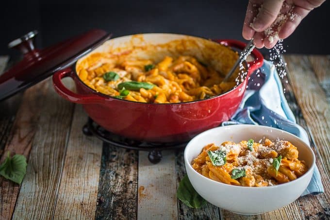 One Pot Chicken Parm & Pasta 1