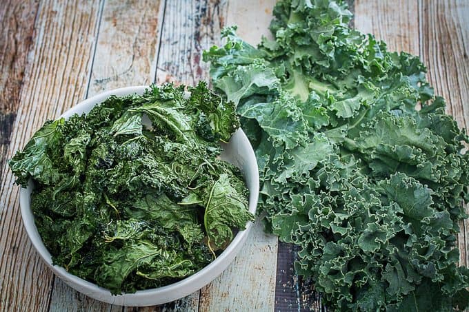 Easy kale chips