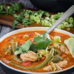 Coconut Chicken Curry with Vegetables 2