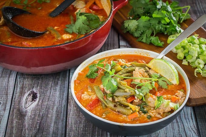 Coconut Chicken Curry with Vegetables