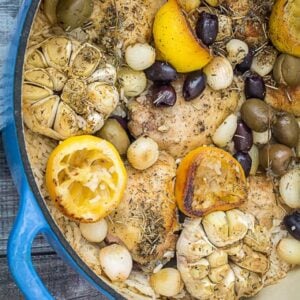 one pot greek lemon chicken and rice