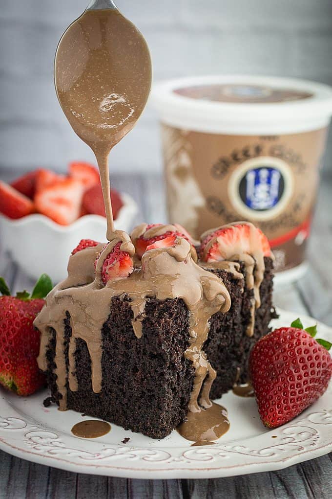 Chocolate Strawberry Cake