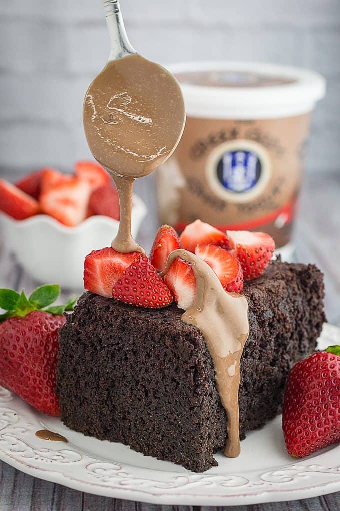 Chocolate Strawberry Cake