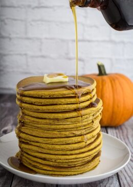 gluten free pumpkin pancakes