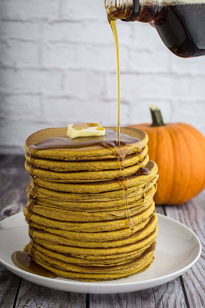 gluten free pumpkin pancakes