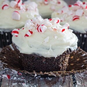 peppermint mocha cupcakes