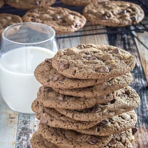 Nutella Chocolate Chip Cookies