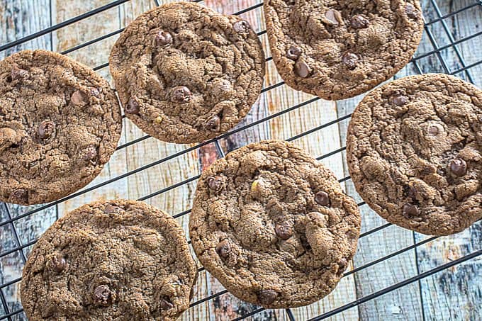 Nutella Chocolate Chip Cookies