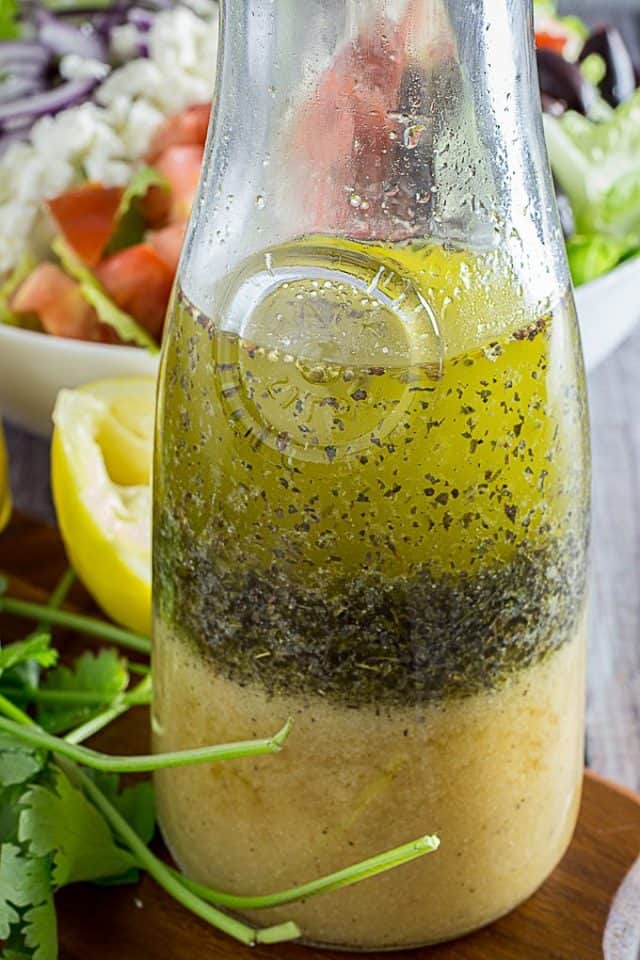 Greek Salad Dressing & Greek Salad Dishing Delish