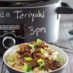 Slow Cooker Teriyaki Chicken