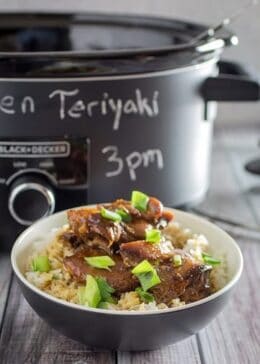 Slow Cooker Teriyaki Chicken