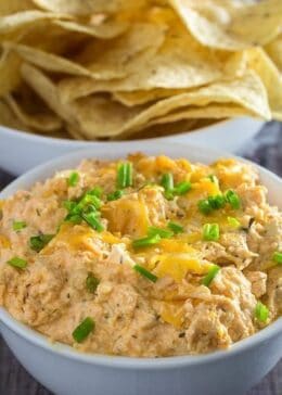 Crockpot Buffalo Chicken Dip