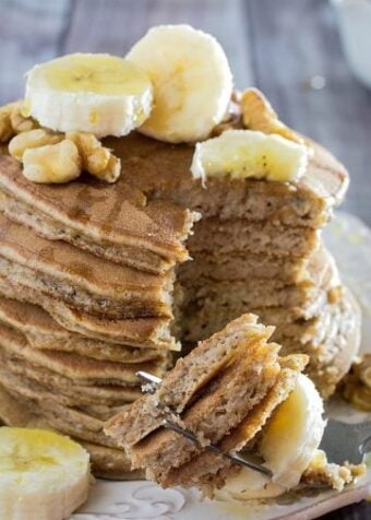 paleo banana pancakes almond flour pancakes