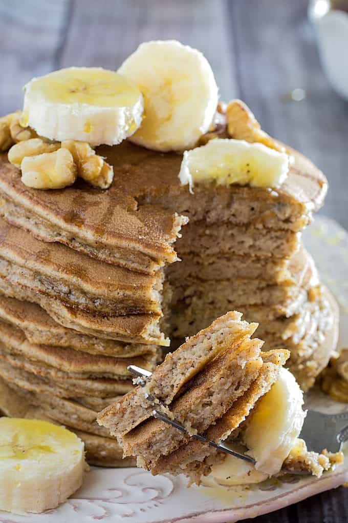 paleo banana pancakes almond flour pancakes