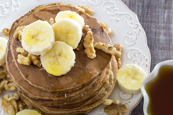 paleo banana pancakes almond flour pancakes