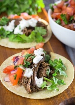 slow cooker carne asada tacos