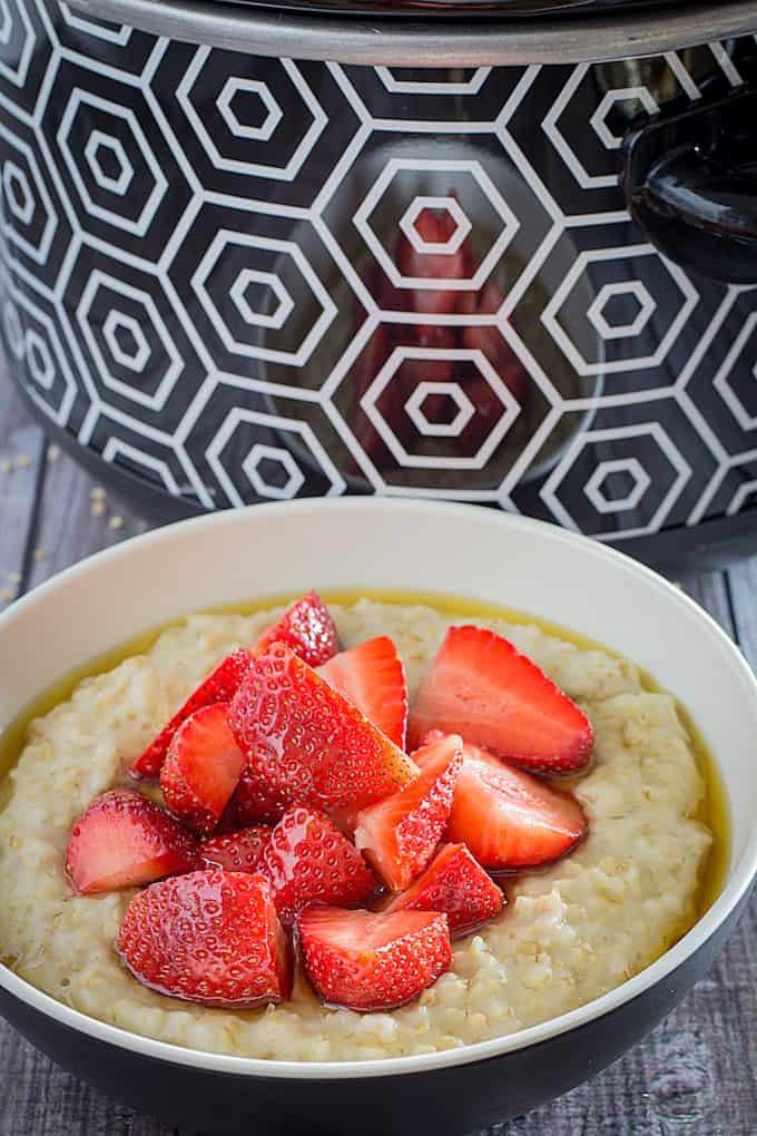 slow cooker steel cut oats