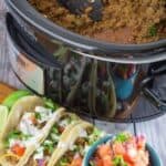 slow cooker taco meat