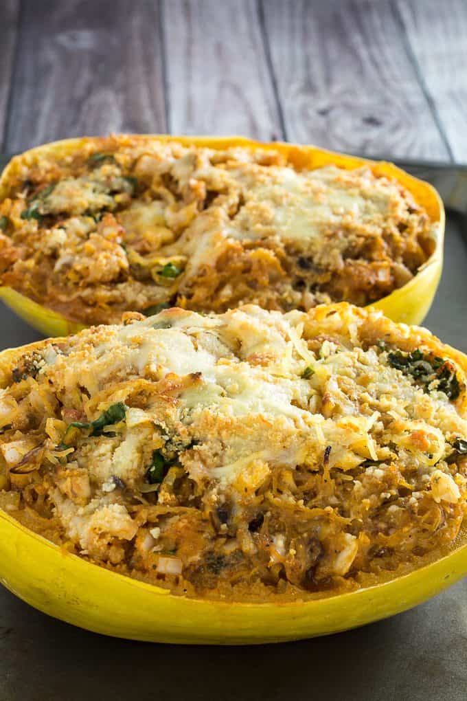 spaghetti squash casserole