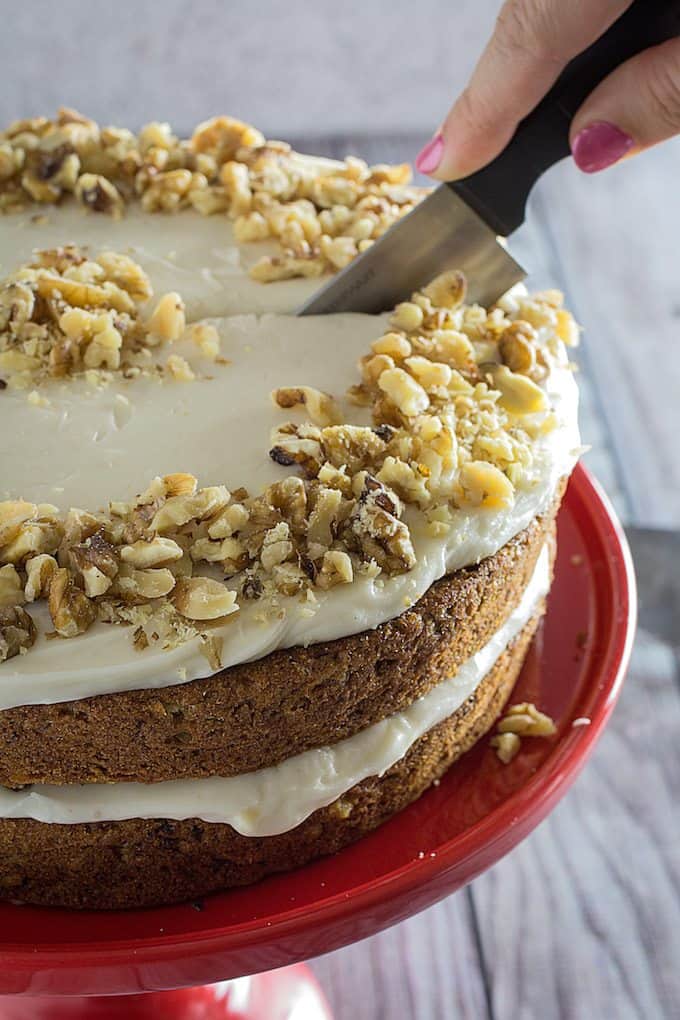 vegan carrot cake