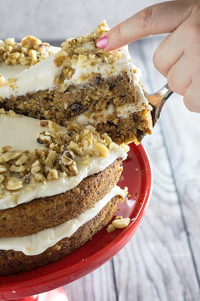 vegan carrot cake