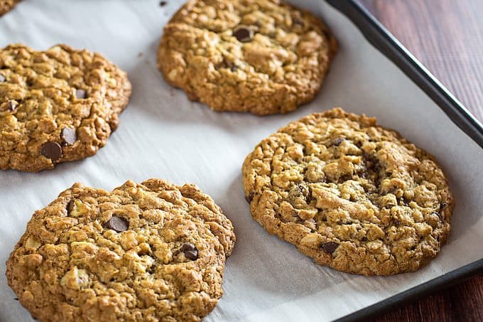 fourless oatmeal cookies