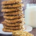 fourless oatmeal cookies