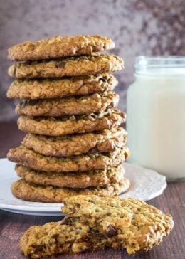 fourless oatmeal cookies
