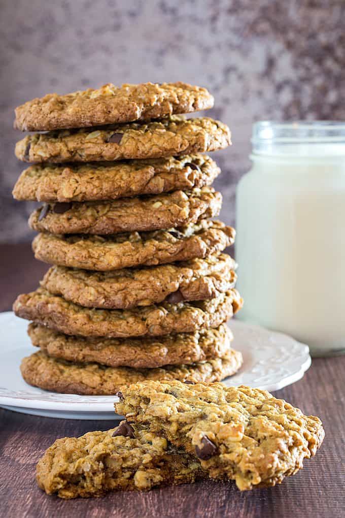 fourless oatmeal cookies