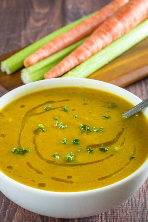 Paleo Butternut Squash Soup in a Slow Cooker • Dishing Delish