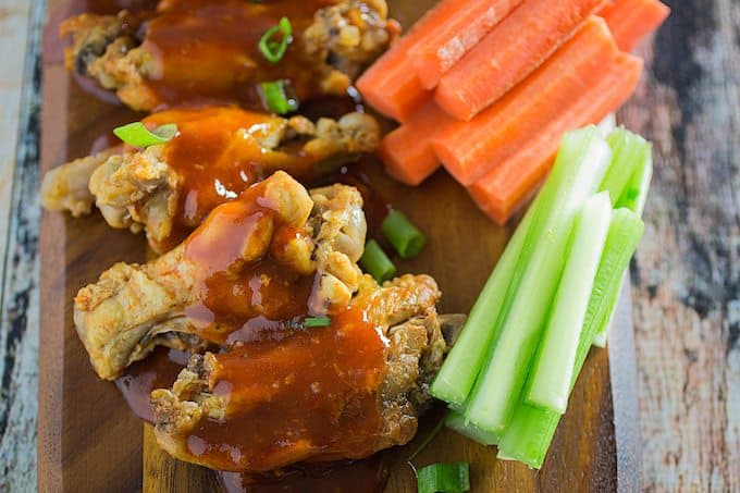 slow cooker buffalo chicken wings