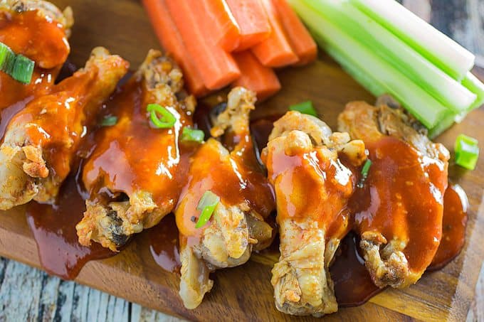 slow cooker buffalo chicken wings