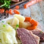 slow cooker corned beef and cabbage