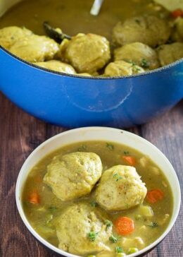 gluten free chicken and dumplings